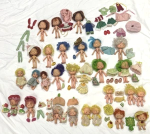VTG STRAWBERRY SHORTCAKE LOT OF 102 ITEMS 27 DOLLS 68 MISC 7 PETS - Picture 1 of 20