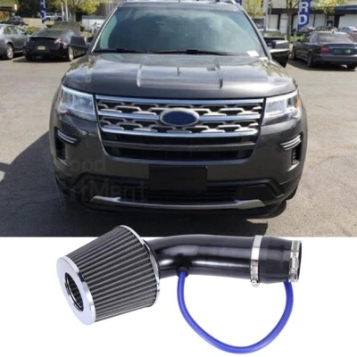 For Ford Explorer Escape Fusion 3" Cold Air Intake Filter Pipe Flow Hose System - Image 1 of 4