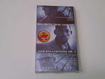 Der Staatsfeind Nr. 1  1998 VHS German PAL Video Will Smith Gene Hackman NEU OVP - Bild 1 von 4
