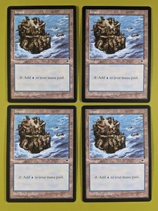 Island (Rocky Path) x4 Tempest 4x Playset Magic the Gathering MTG - Picture 1 of 1