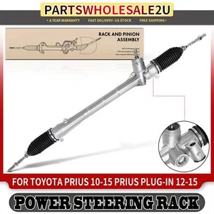 Power Steering Rack & Pinion Assembly for Toyota Prius 2010-2015 with Tie Rods - Picture 1 of 8