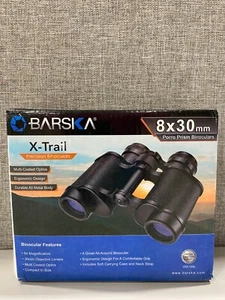 Barska X-Trail Durable All Metal Body 8 x 30 Binoculars With Case & Strap - Picture 1 of 4