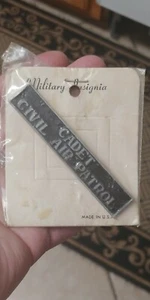 Vintage US Civil Air Patrol Insignia Set / Sealed on Card - US Made!! - Picture 1 of 2