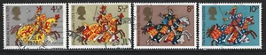 1974 Sg 958/961 Medieval Warriors Fine Used - Picture 1 of 2