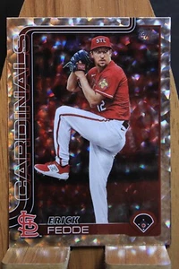 2025 Topps Erick Fedde Diamante - Picture 1 of 2