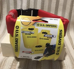 2 US Divers Towable Dry Bag Snorkling Open Water Swimming Style Tow Line New 20L - Picture 1 of 6