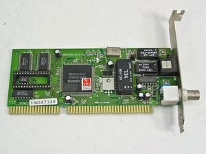 Winbond 16 Bit ISA Coax Network Card 60-E2014AC-2 - Picture 1 of 4