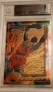 โซ๏ธ๐บ๐ธ๐ MICHAEL JORDAN 1993/94 FINEST BGS 9 #1 MINT HOF MJ FLAWLESS INVESTMENT - Picture 1 of 3