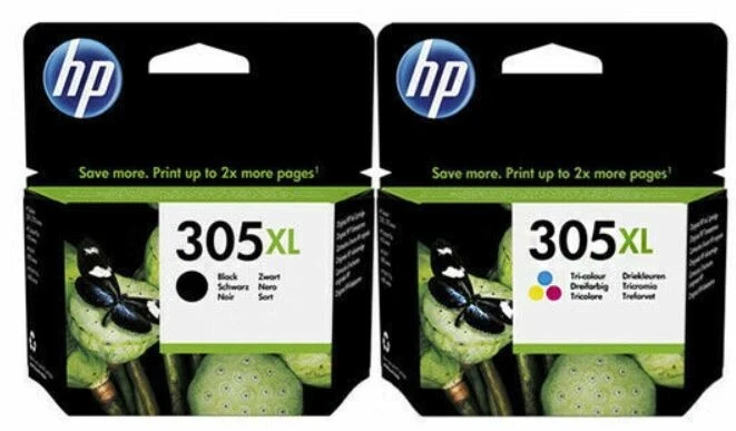 HP 305 XL NEGRO + TRICOLOR ORIGINAL (3YM62AE/3YM63AE) - Imagen 1 de 1