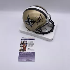 Archie Manning Signed New Orleans Saints Mini Helmet JSA COA Ole Miss - Picture 1 of 1