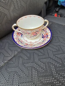 Antique Doulton Burslem England Tea Cup & Saucer BEAUTIFUL RARE - Picture 1 of 7