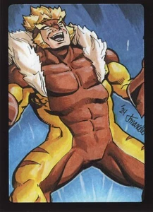 IMPRESIÓN MVC2 - Tarjeta de boceto Sabretooth #1 edición limitada. Juego de 13 ACEO - Imagen 1 de 3