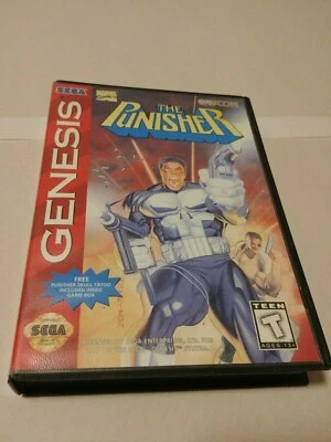 The Punisher Sega Genesis Capcom Marvel 1994 - Image 1 of 4