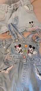 Disney Vintage Clothing for a Girl. Overalls and Shorts. - Picture 1 of 1
