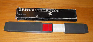 Vintage - Slide rule - AD 050 - with case & box - British Thornton -