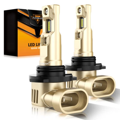 AUXBEAM Q20-SE 60W 9006 LED Headlights Xenon White for GMC Sierra 1500 2000-2006 - Image 1 of 4