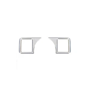 For Benz GLK 2009-2015 Silver Aluminum Headlight Lamp Switch Button Cover 2PCS - Imagen 1 de 8