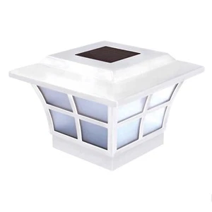 Classy Caps SL079W Prestige Solar Post Cap - Bianco &#8211; Sola ad alte prestazioni - Foto 1 di 9