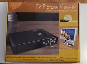 Digital Decor TV Picture Viewer Displays Photos on Any Television New open box - Picture 1 of 6