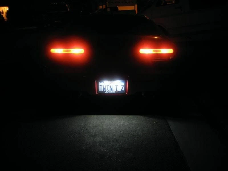White License Plate LED Bulbs (2pc) For Nissan 300zx Z32 Turbo NA 1990-1996 - Image 1 of 1