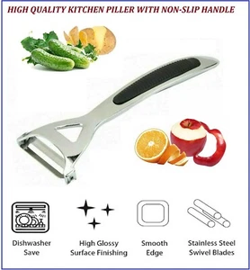 Aso antideslizante resistente fácil almacenamiento pelador de patatas, frutas y verduras Prima Reino Unido - Imagen 1 de 3