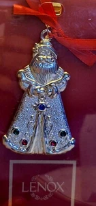 Ornamento Babbo Natale Gioiellato Lenox - Foto 1 di 6