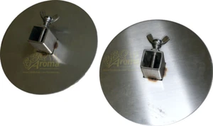 Stainless Steel Souvlaki Gyros Plates for spits 20mm collar - Picture 1 of 2