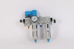 Festo HE-...-D-MINI Absperrventil, plus Filterregler, Verteiler / Modul - Bild 1 von 6
