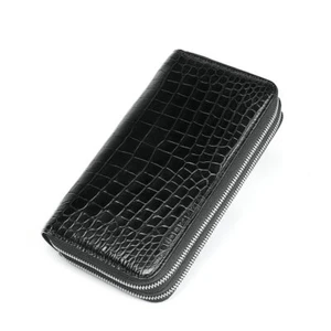 Siam Krokodilleder Clutch Tasche Herren Leder Geldbörse Business Freizeit Handtasche - Bild 1 von 12