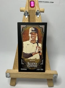 Juan Soto 2024 Allen & Ginter Mini Black Border #50 New York Yankees - Bild 1 von 9