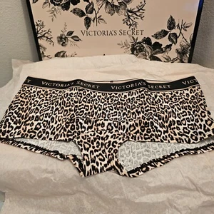 Bragas cortas Victoria's Secret para niño nuevas con etiquetas para mujer con estampado animal mediano - Imagen 1 de 8