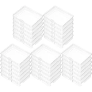 30 Pcs Plastic Storage Container Small Containers Crafting Organizer - Picture 1 of 12