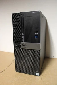 Dell Optiplex 7040 MT Computer 3.20Ghz i5-6500/8Gb/128&256Gb SSD/DVDRW/Win 10 H7 - Picture 1 of 2
