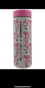 2025 Starbucks x Roller Rabbit x MiiR - Holiday Pink Monkey Tumbler Limited Ed - Bild 1 von 4