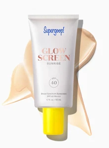 $38 NIB SUPERGOOP! Glow Screen Sunrise Full Size 1.7 fl oz 40 SPF Exp 05/2026 - Picture 1 of 4