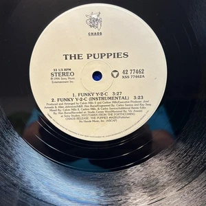 THE PUPPIES Funky Y-2-C ORIGINAL 1994, 4-TRACK MAXI, CHOAS RECORDINGS LP NM/EX - Foto 1 di 8