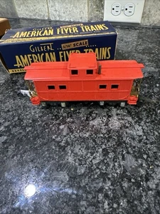 American Flyer Trains Reading Caboose #630, 3/16” Gauge And Original Box - Picture 1 of 5