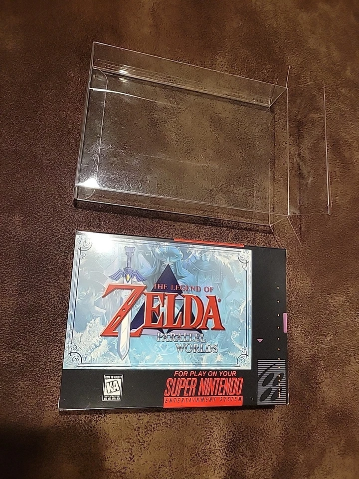 The Legend of Zelda Parallel Worlds SNES Flashback Entertainment Nuevo Raro Sellado Foto 1 de 4