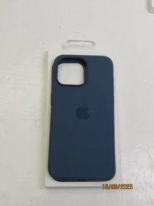 Apple iPhone 15 Pro Max Silikon Case Storm Blue - Bild 1 von 3