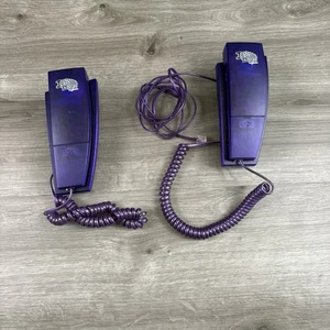 2 Jelly Bean Comunicación Teléfono Línea Única Cable Púrpura De Colección Sin Probar - Imagen 1 de 15
