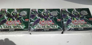 Yu-Gi-Oh! Chaos Impact 1a Edizione Booster Box Sigillato in Fabbrica Inglese - Foto 1 di 1