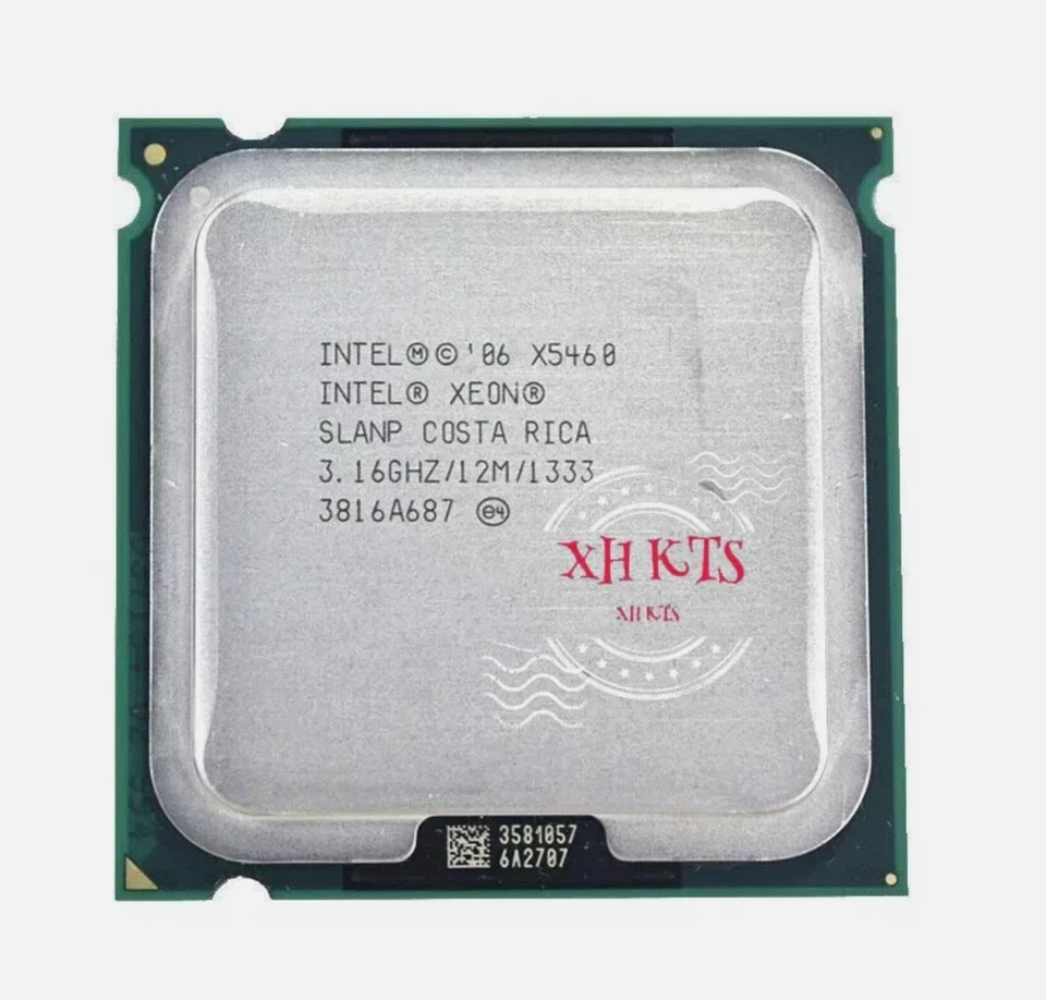 Intel Xeon X5460 CPU 3.16GHz/12M/1333 SLBBA SLANP Quad Core LGA771 Processor! - Image 1 of 1