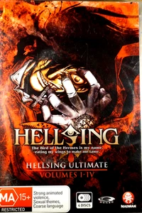 Hellsing Ultimate - Volumes I-IV, 4 Disc Set - DVD, VG - Picture 1 of 2