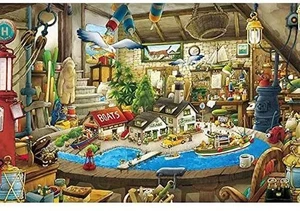 Puzzle Little Harbor "Hiroyuki Keikawa" Puzzle 1000 Teile [1000859] - Bild 1 von 1