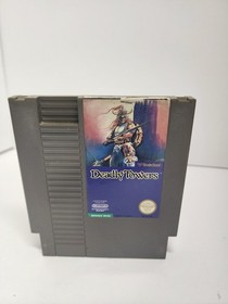 Deadly Towers NES Video Game (Nintendo Entertainment System, 1987)