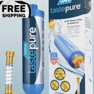 Camco Tastepure RV Water Filter - Advanced RV Inline Water Filter with new - Picture 1 of 4