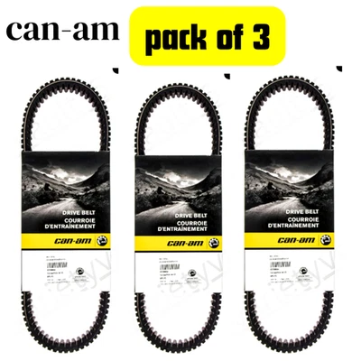 Genuine CanAm BRP Maverick X3 Turbo RR 200HP Belt 422280652 pack of 3 - Image 1 of 4