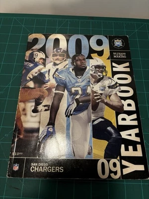 San Diego Chargers Signed Autographed 2009 Yearbook 50th Sproles Jammer Weddle - Image 1 of 4
