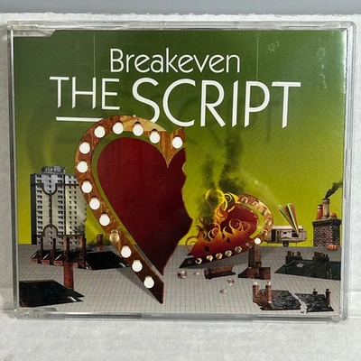 The Script Breakeven 2008 Cd Single 4 Tracks Aus Pressing - Image 1 of 3