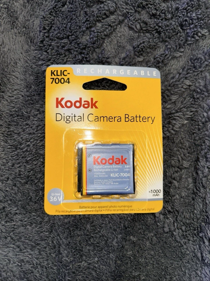 Kodak Klic-7004 Rechargeable Li-ion Camera Battery